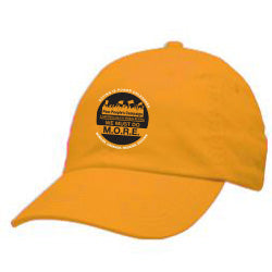 We Must Do M.O.R.E. - Gold Baseball Hat